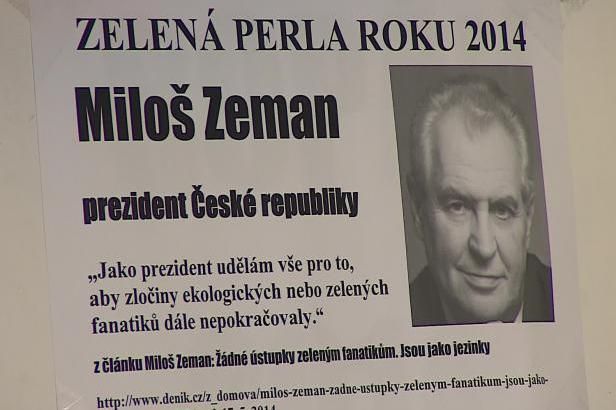 obrázek: Petroleus mostensis je ministr Mládek, Zelenou perlu vypustil Zeman