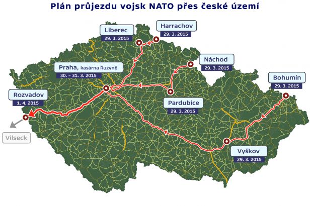 obrázek: Průjezd konvoje dopravu nezablokuje, náklady budou 175 tisíc