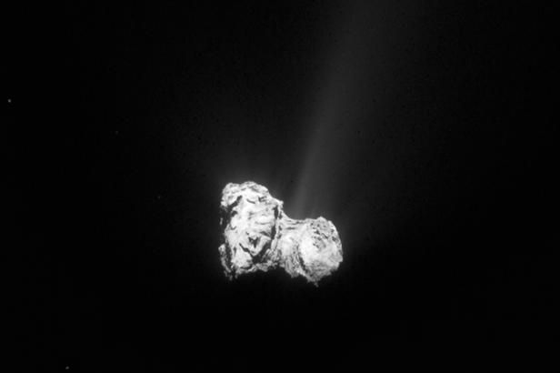obrázek: Rosetta zavětřila na kometě kyslík