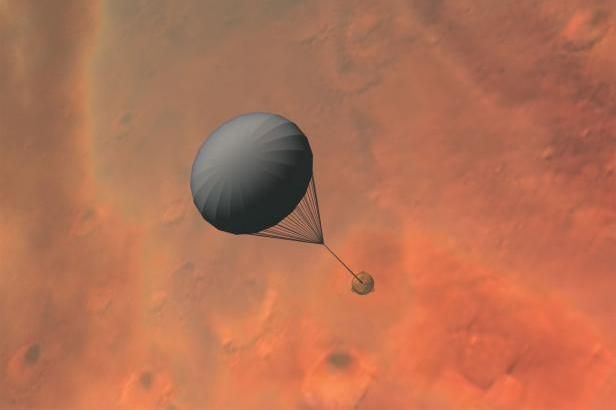 obrázek: Satelit našel na Marsu 11 let pohřešovanou sondu