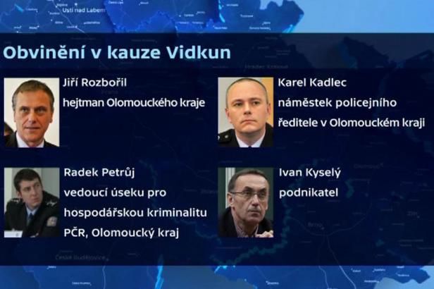 obrázek: Šéf olomoucké kriminálky Petrůj byl kvůli kauze Vidkun zproštěn výkonu služby