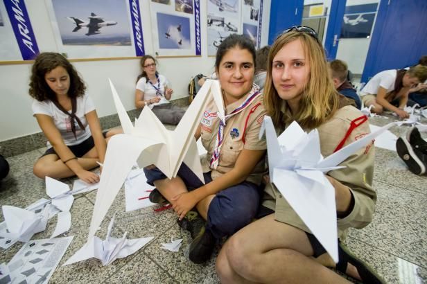 obrázek: Skauti vezou na jamboree do Japonska třeba i Cimrmana