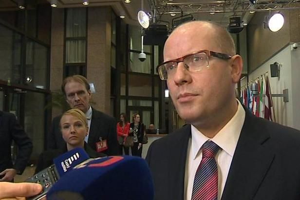 obrázek: Sobotka po jednání s Tuskem: Protiruské sankce zatím netřeba prodlužovat