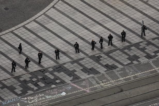 obrázek: Soumrak Pegidy? Účast na demonstraci byla nízká, odnože se hádají, šéf rezignoval