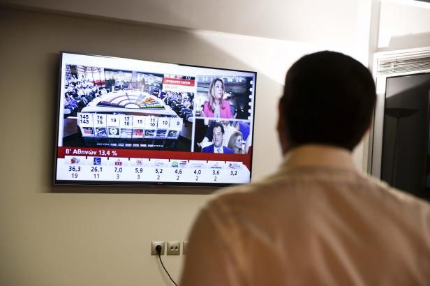 obrázek: Staronový vítěz řeckých voleb vyhrál nečekaně přesvědčivě