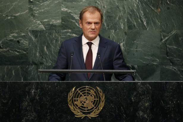 obrázek: Tusk v OSN hájil unijní kroky při zvládání uprchlické krize