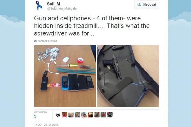 obrázek: Útěk jako z filmu: Krejčíř měl zbraň v běžicím pásu a připravenou helikoptéru