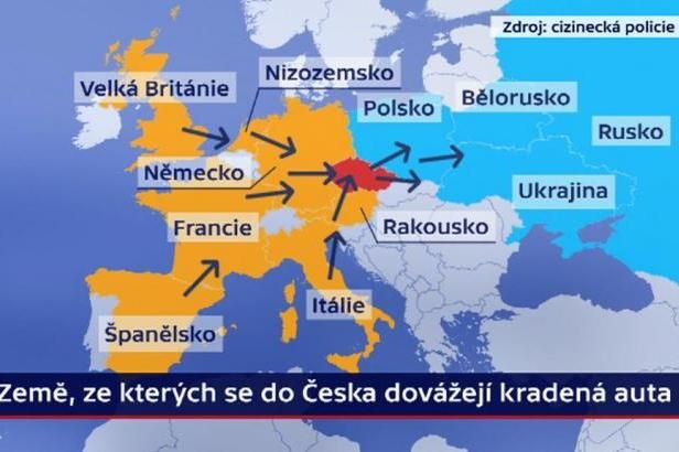 obrázek: V Česku se ve velkém legalizují kradená auta ze Západu