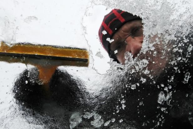 obrázek: V noci na neděli hrozí náledí na Moravě, mrazivo by pak mělo být spíš až o Vánocích