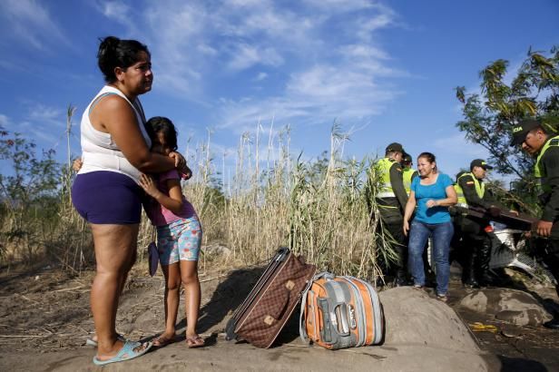 obrázek: Venezuela deportovala tisíc Kolumbijců, další prchají v obavách sami