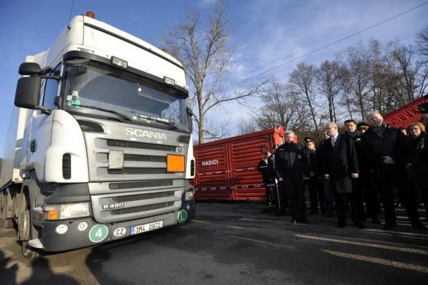 obrázek: Vrbětice bez munice. Z areálu odjel poslední kamion