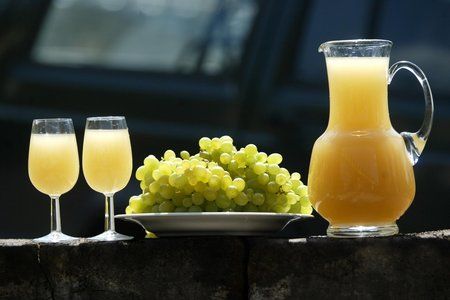 Částečně zkvašený hroznový mošt v Domě vína.