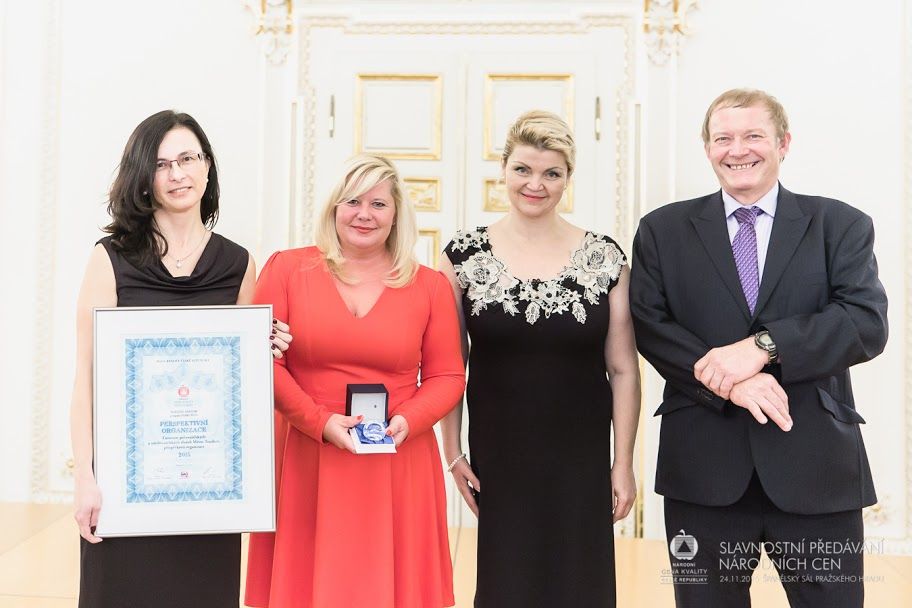 Naše organizace získala prestižní cenu kvality