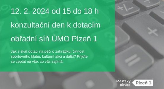 obrázek: Šest milionů korun pro spolky, sportovce a zahrádkáře v prvním plzeňském obvodu