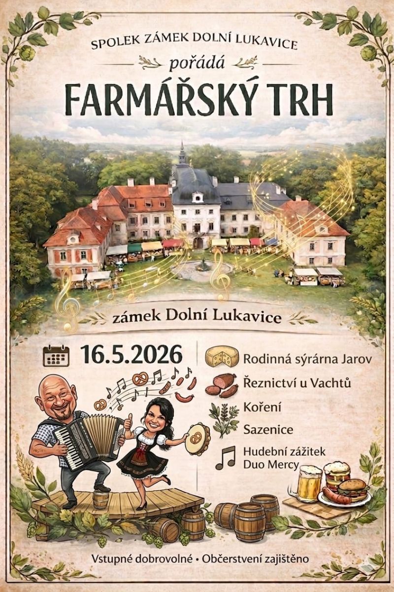 Farmářský trh na zámku
