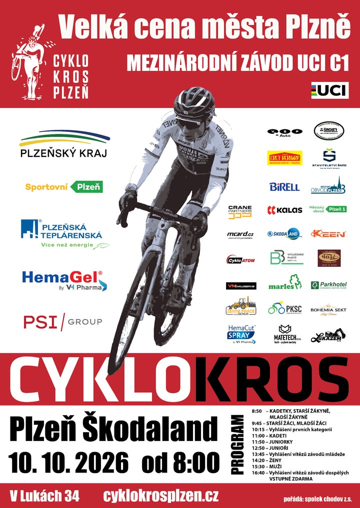 Velká cena města Plzně – mezinárodní závod UCI C1 v cyklokrosu