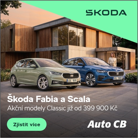 Auto CB s.r.o. | Škoda Fabia a Scala - Akční modely Classic již od 399 900 Kč