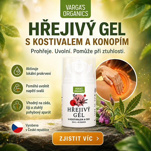 Vargas Organics - hřejivý gel