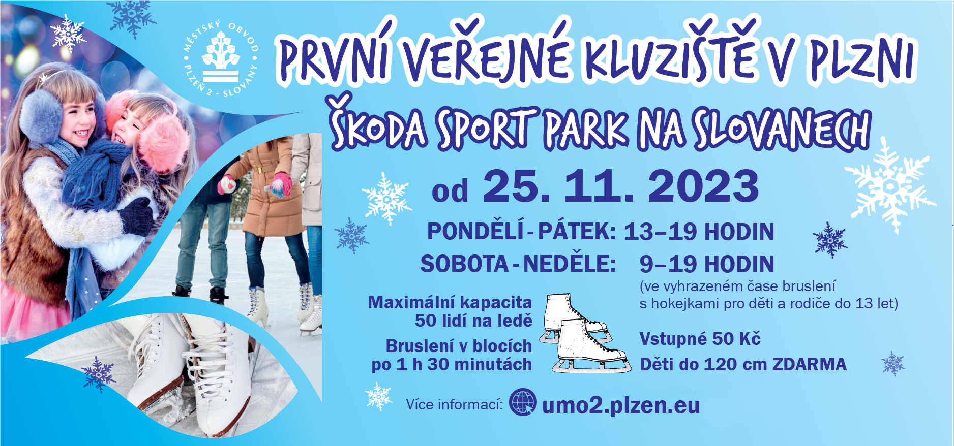 První veřejné kluziště v Plzni