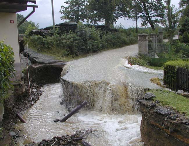 obrázek: Merklín - srpen 2002