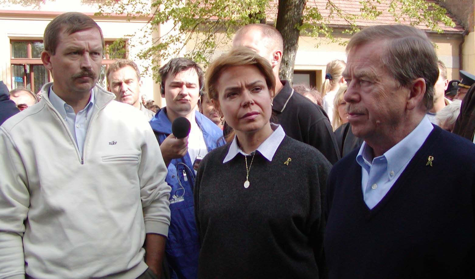 obrázek: Prezident Havel navštívil Švihov