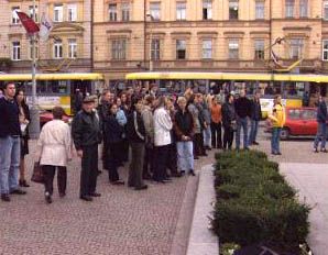 obrázek: Plzeňáci si připomínají jedenácté září 2001