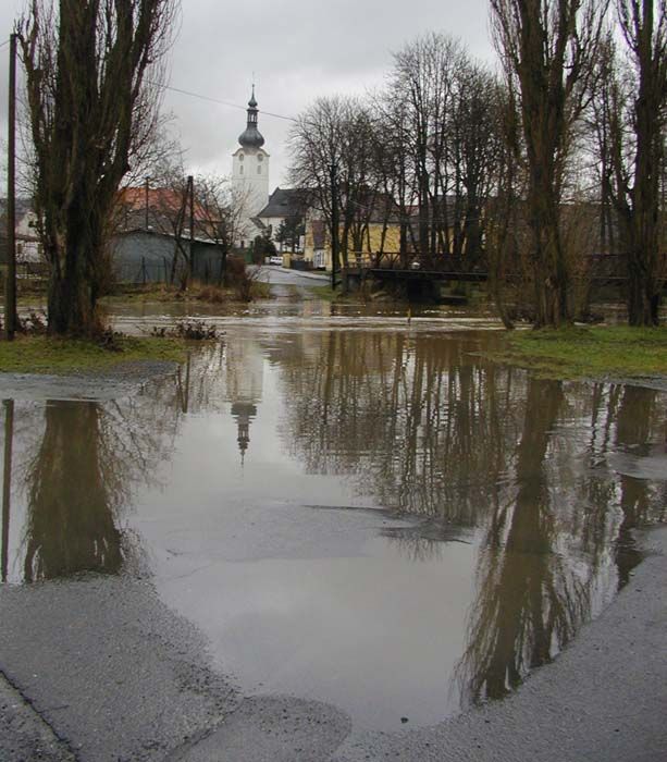 obrázek: Na Úslavě ve Ždírci je povodňová jednička