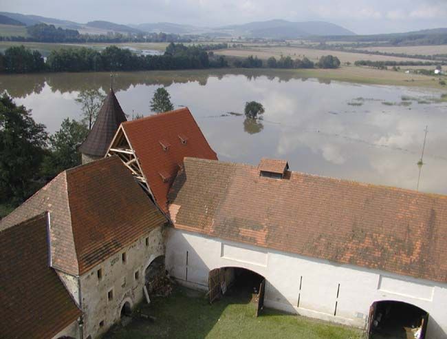 obrázek: Voda poškodila památky za osm milionů