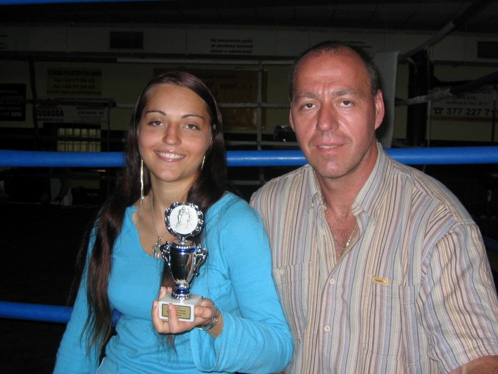 obrázek: Tereza Lukešová boxovala v pražském Top Hotelu