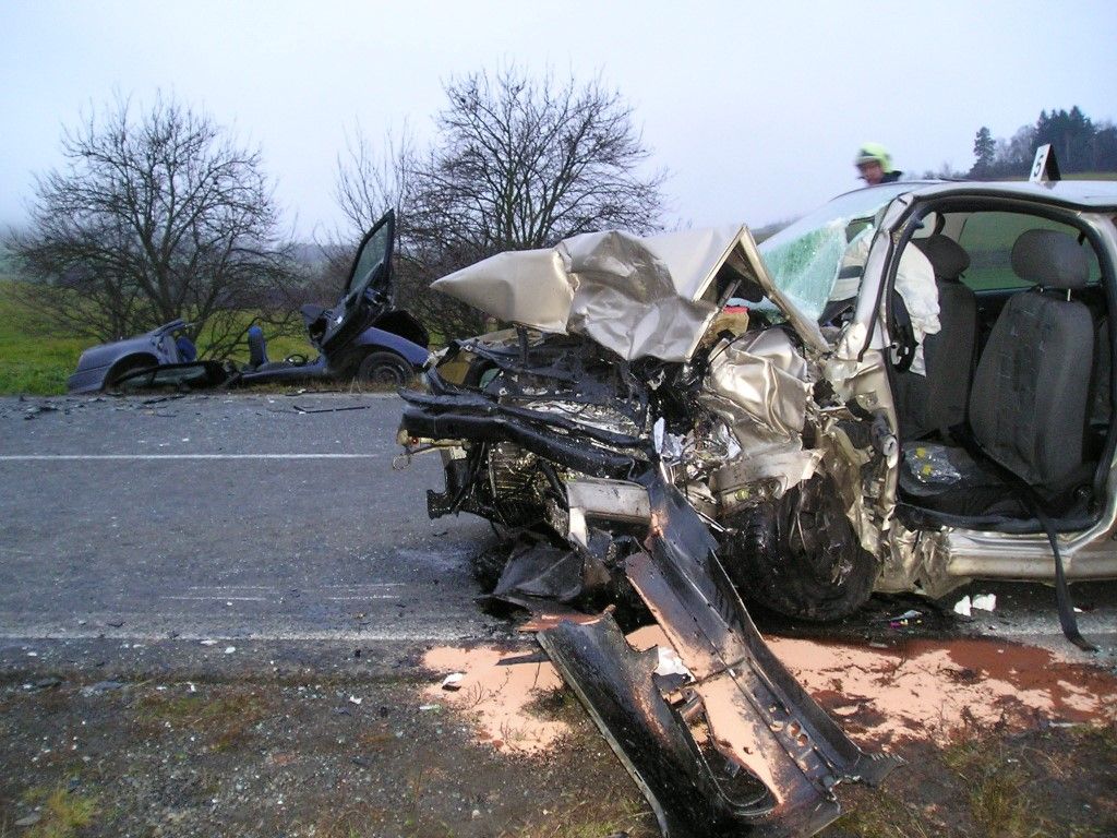 obrázek: U Plané havarovalo clio, řidič zemřel