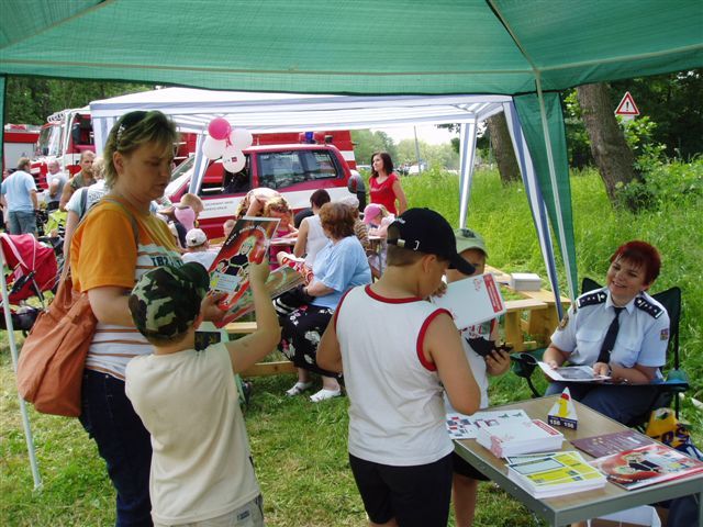 obrázek: Na Dětském dnu nejvíc zaujal zásah hasičů u nehody