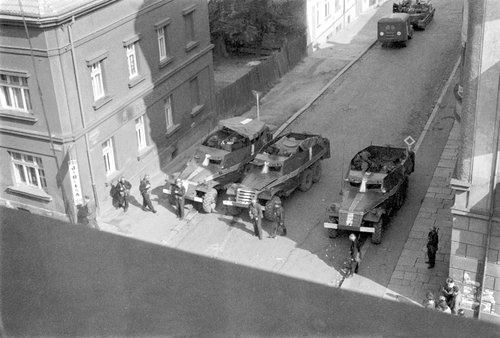 obrázek: Plzeň 21. srpen 1968
