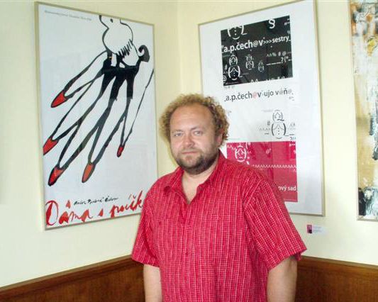 obrázek: Studenti tvořili na téma  „Znáte A. P. Čechova?“