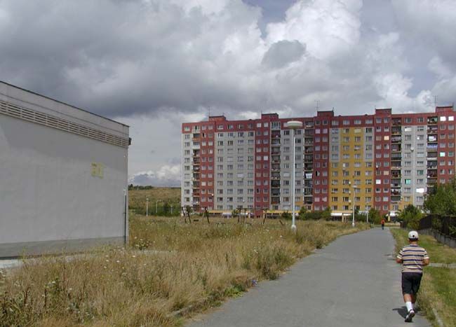 obrázek: Rekonstrukce borského vnitrobloku zajistí hřiště