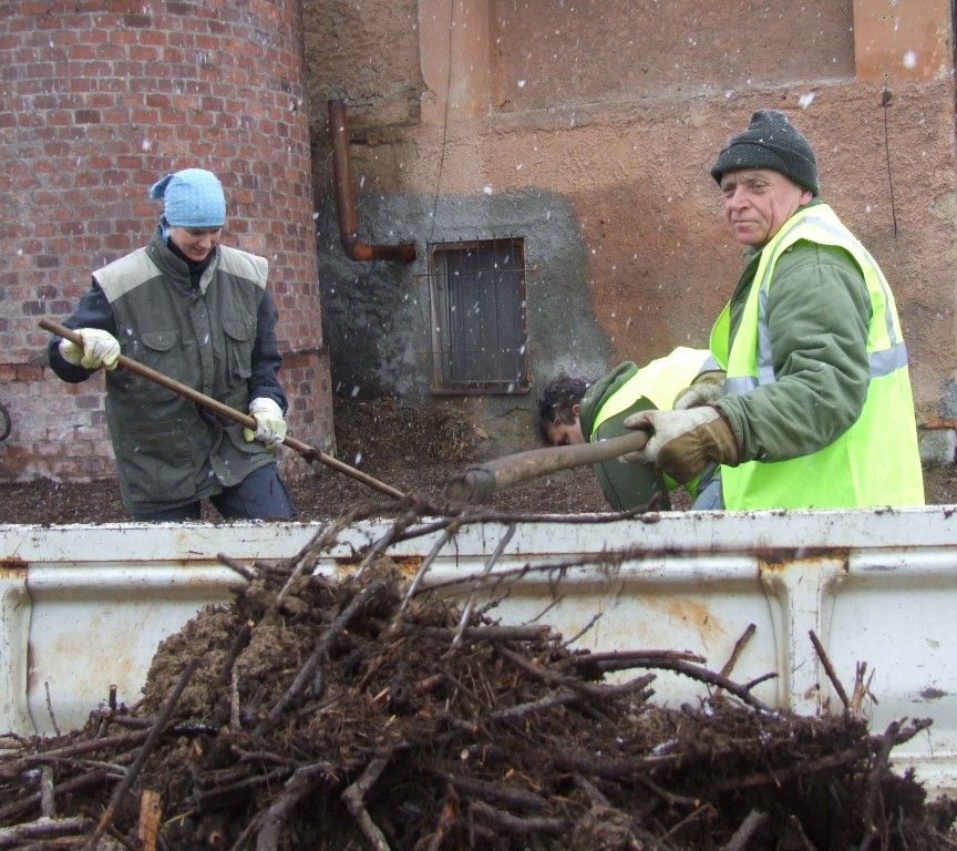 obrázek: Čápi ve Šťáhlavech mají opravené hnízdo