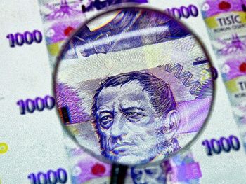 obrázek: Cizinec si vyráběl pětitisícovky, udat je nestačil