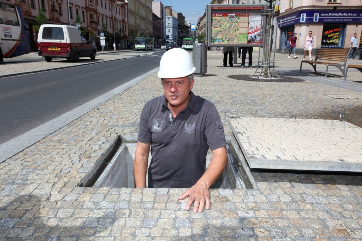 obrázek: Fontány nabízejí osvěžení, ke koupání ale určeny nejsou