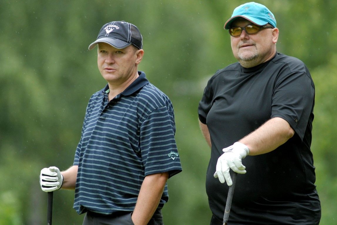 obrázek: Fotbalové osobnosti ovládly golfové greeny v Dýšině