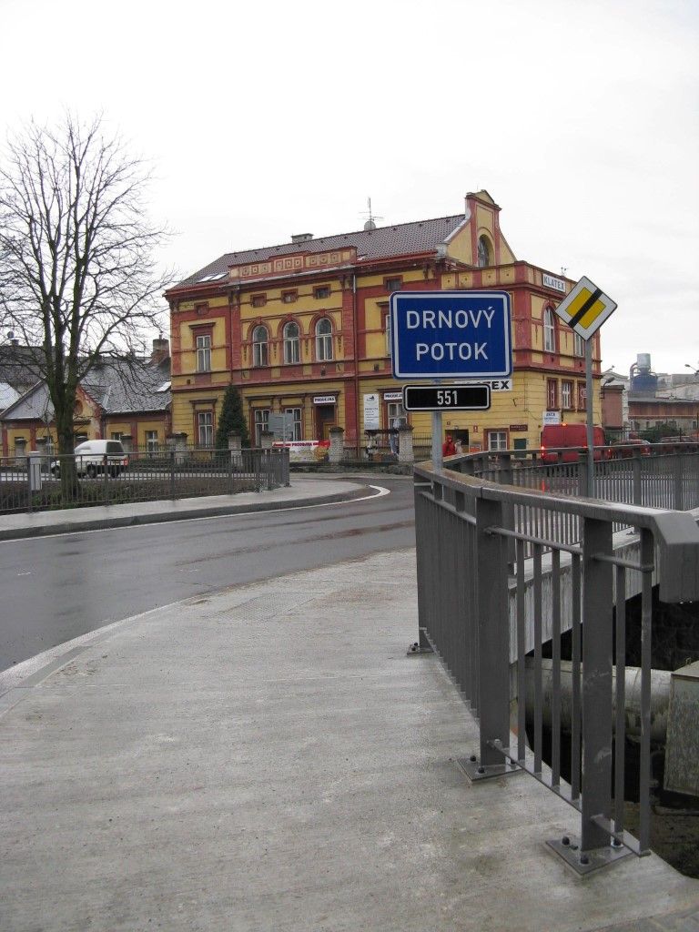 obrázek: Klatovy mají nově zrekonstruovaný most přes Drnový potok 