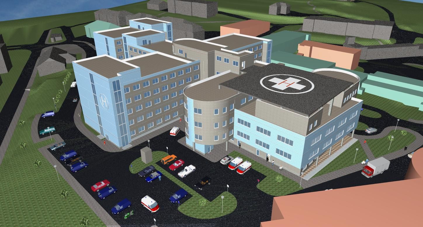 obrázek: Kraj uvolnil další peníze na výstavbu nemocnice v Klatovech