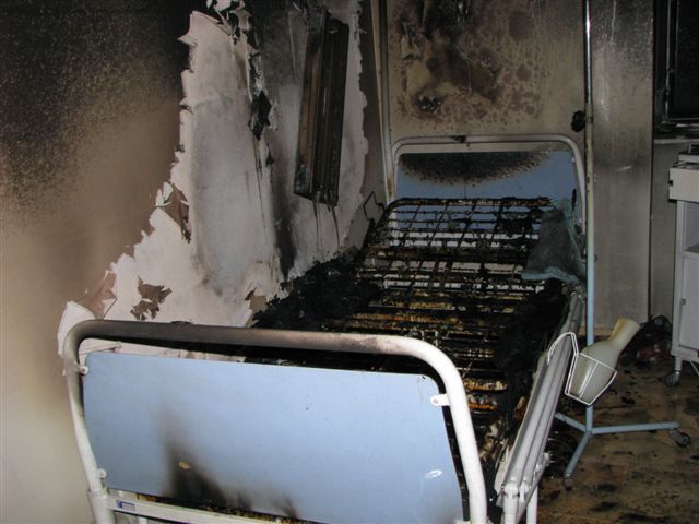 obrázek: Na plicním v plzeňské nemocnici hořelo, pacienti byli evakuováni