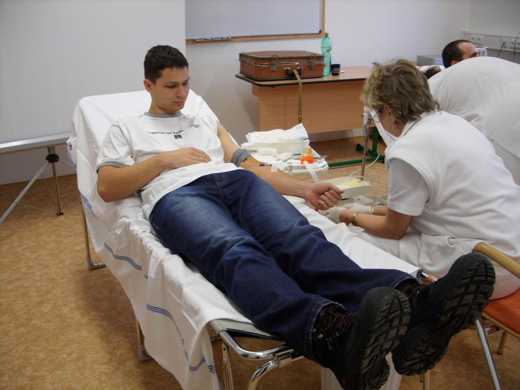 obrázek: Policisté v Domažlicích darovali krev