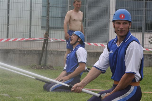 obrázek: Požární útok v Plzni nejlépe zvládla Vysočina