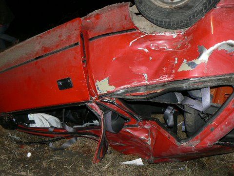 obrázek: Šest zraněných při nehodě auta u Rabí 