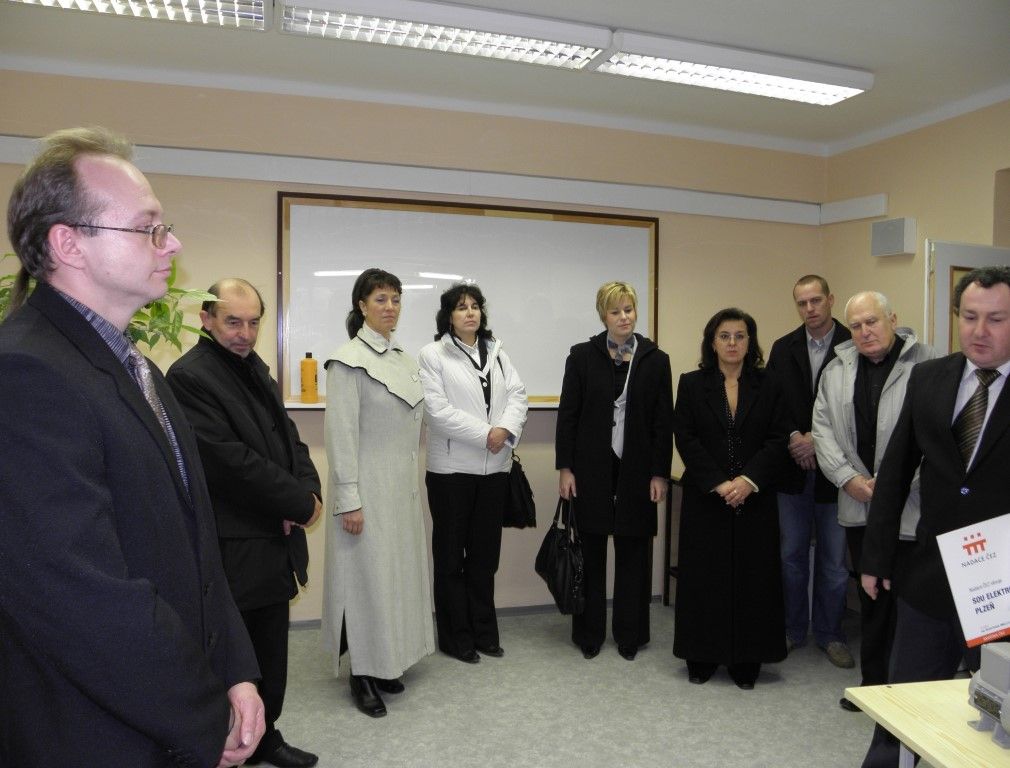 obrázek: SOUE v Plzni má novou dílnu od Nadace ČEZ