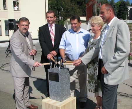 obrázek: Stavba Klatovské nemocnice začala