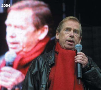 obrázek: Václav Havel dnes přebírá prestižní plzeňskou cenu