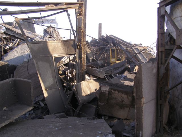 obrázek: Výbuch zničil v Černé Hati celou kotelnu