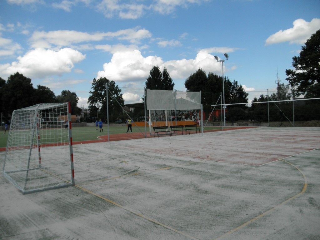 obrázek: Blovice mají nové multifunkční hřiště