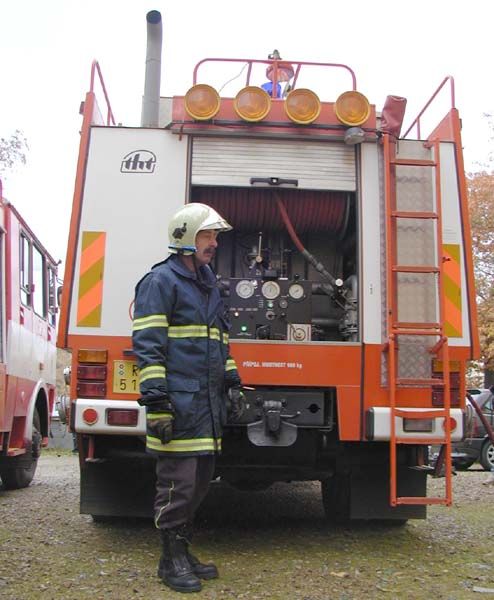 obrázek: Elektronické čidlo vyburcovalo hasiče